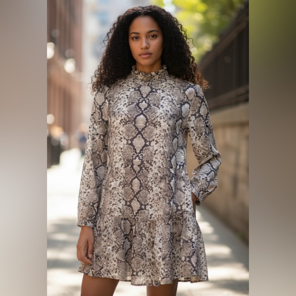 Gorgeous Zara Python Dress - Picture 2 of 8